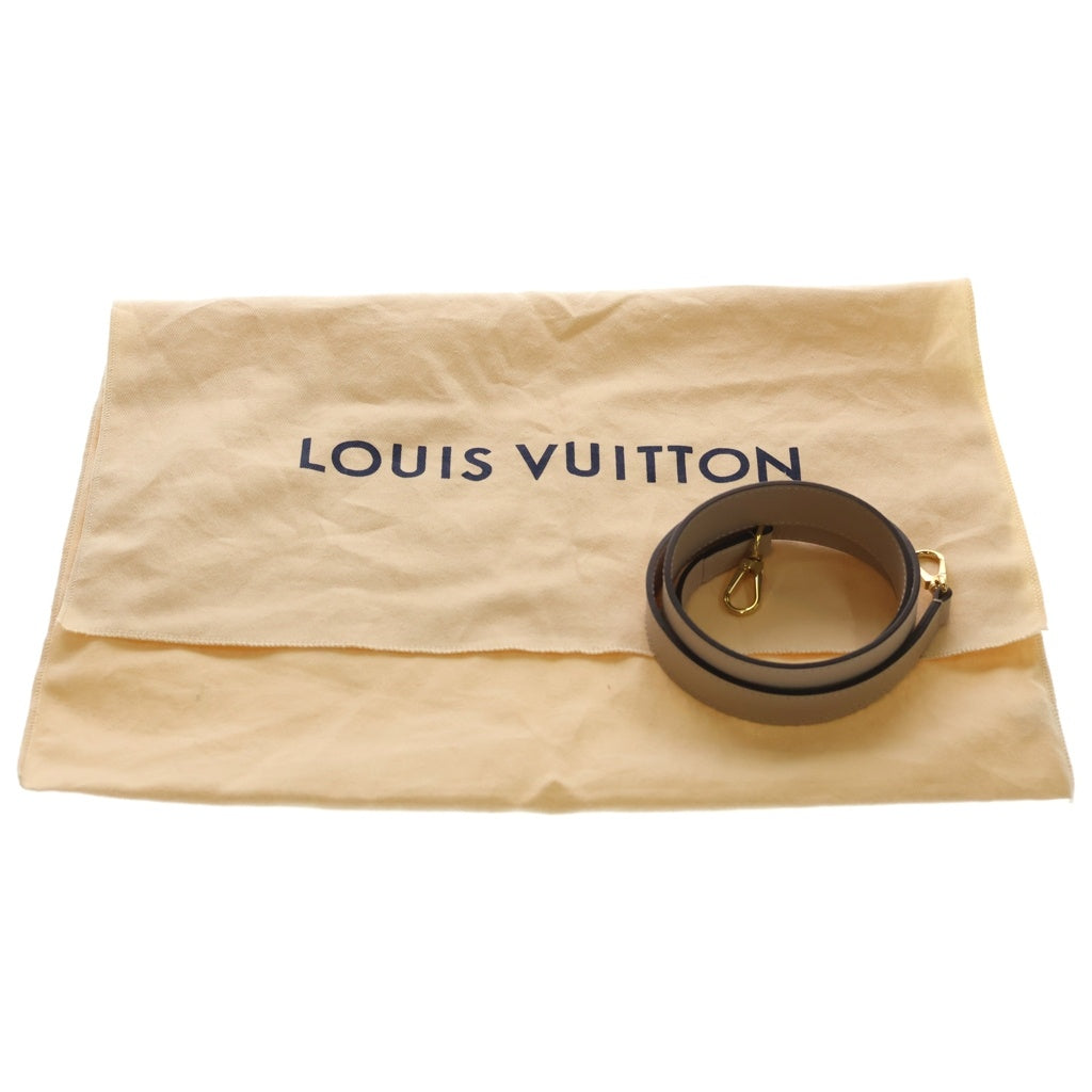 LOUIS VUITTON(ルイヴィトン) オンマイサイド PM モノグラム PVC レザー 2WAY ハンド ショルダーバッグ ゴールド金具 ベージュ/ブラウン M57729 レディース