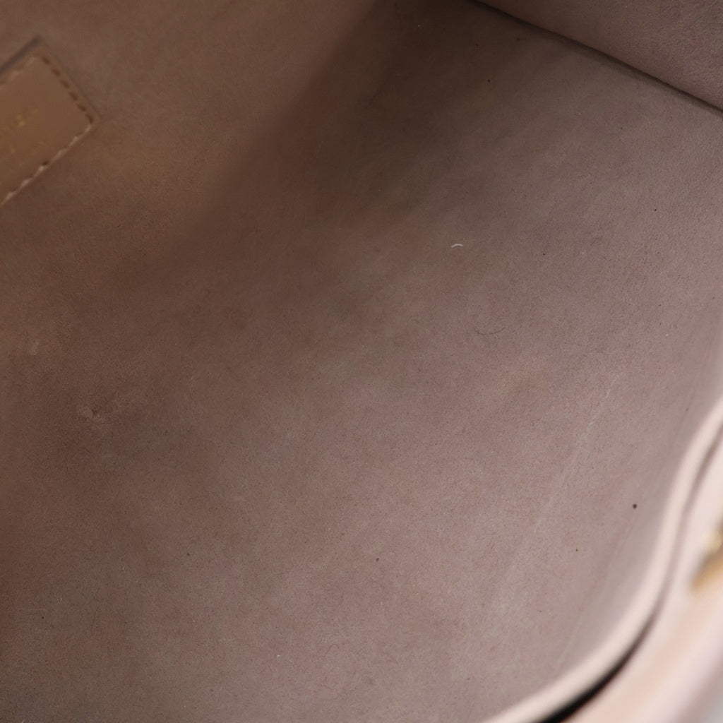 LOUIS VUITTON(ルイヴィトン) オンマイサイドPM モノグラムマヒナ レザー 2WAY ハンド ショルダーバッグ ゴールド金具 ベージュ M20600 レディース