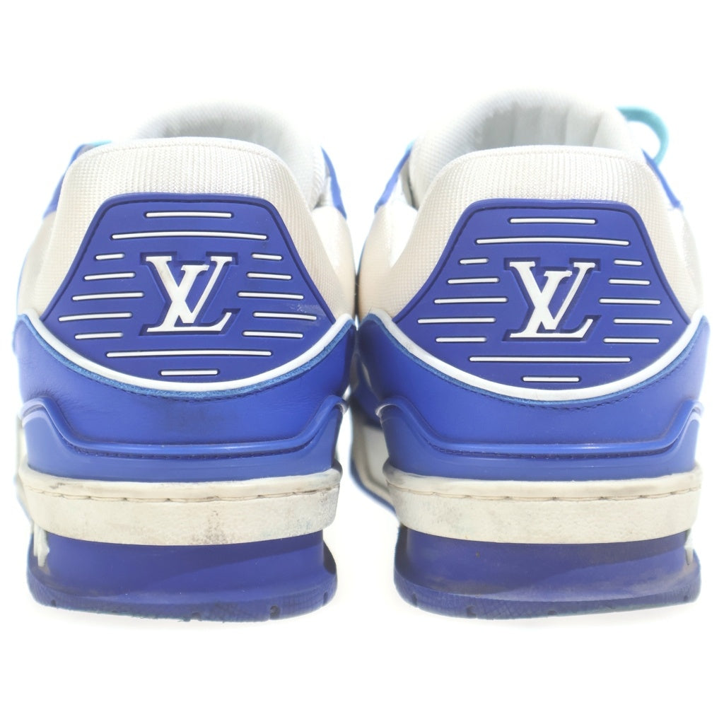 LOUIS VUITTON(ルイヴィトン) LV Trainer Sneaker LVトレイナー ラインスニーカー ホワイト/ブルー1A9V08