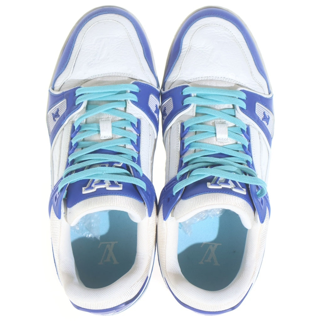 LOUIS VUITTON(ルイヴィトン) LV Trainer Sneaker LVトレイナー ラインスニーカー ホワイト/ブルー1A9V08