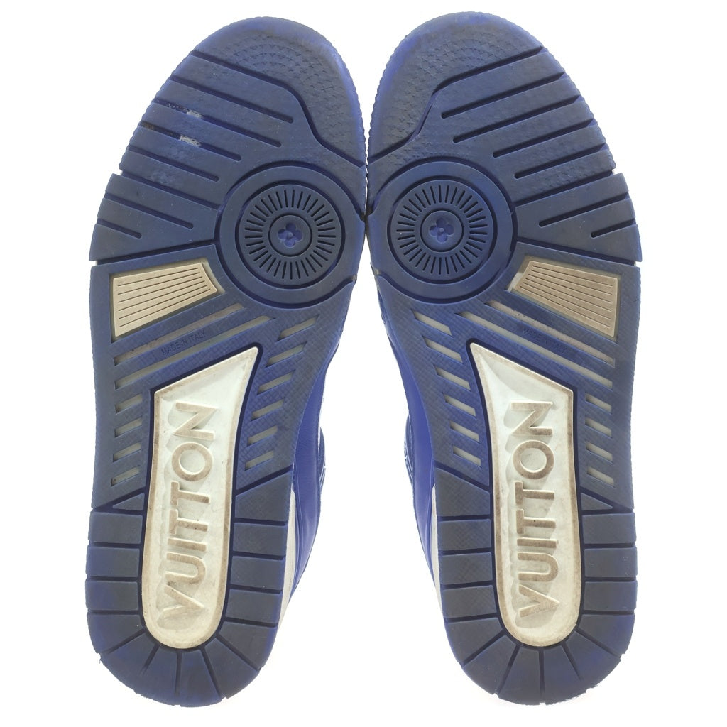 LOUIS VUITTON(ルイヴィトン) LV Trainer Sneaker LVトレイナー ラインスニーカー ホワイト/ブルー1A9V08