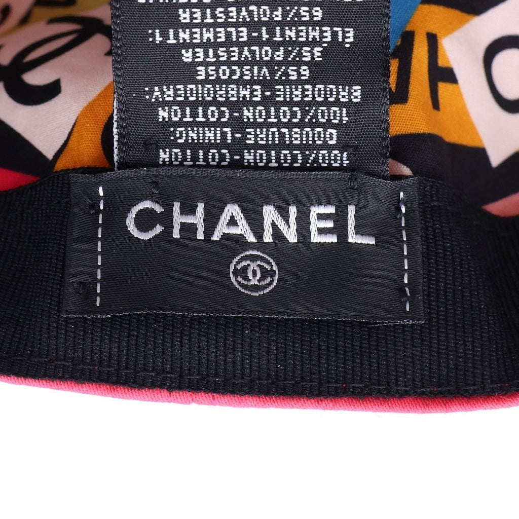 CHANEL(シャネル) スパンコール ココマーク ベースボールキャップ ピンク
