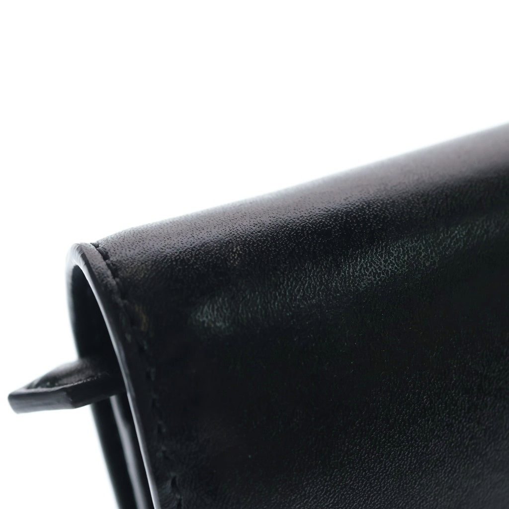 s35【極美品】フェンディ　キャナイ　レザー　ブラック　チェーン　ショルダー FENDI(フェンディ) キャナイエフ チェーンショルダーバック ブラック