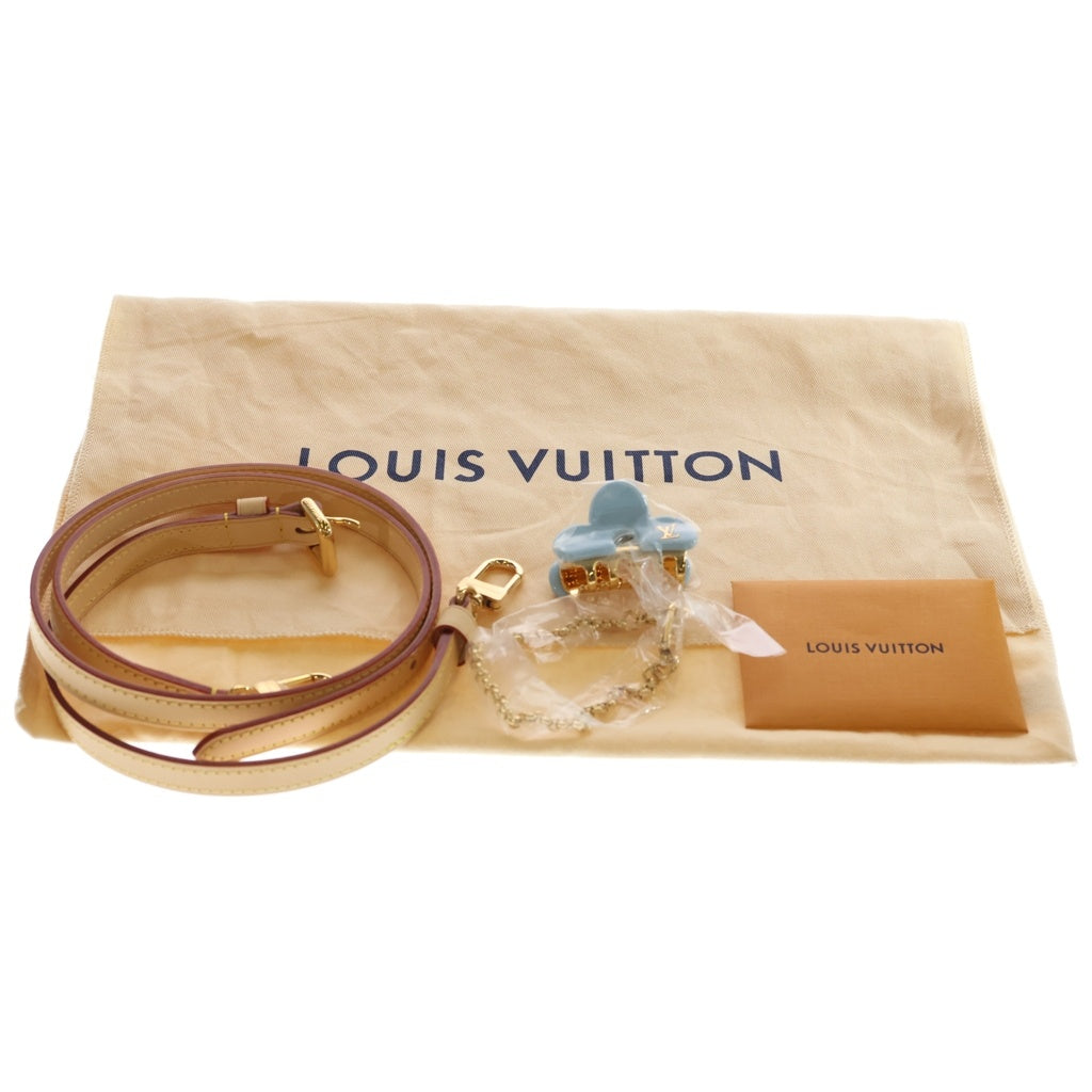 LOUIS VUITTON(ルイヴィトン) モノグラムヴェルニ アルマBB 2WAYバッグ ハンドバッグ ショルダーバッグ ブラウン×スカイブルー レザー×パテント M24062 ゴールド金具 レディース