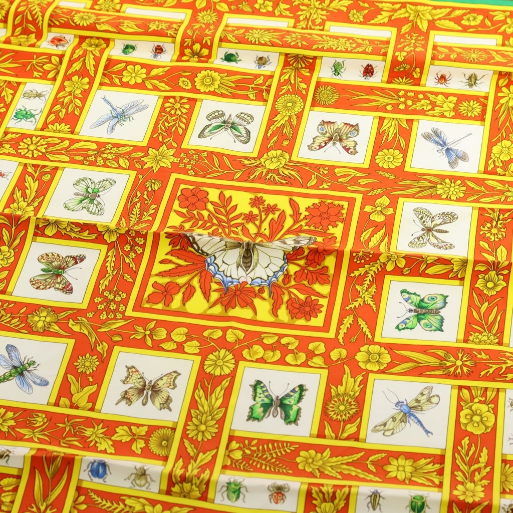 HERMES(エルメス) カレ90 joyaux de lete 夏の宝石 シルク スカーフ マルチカラー レディース