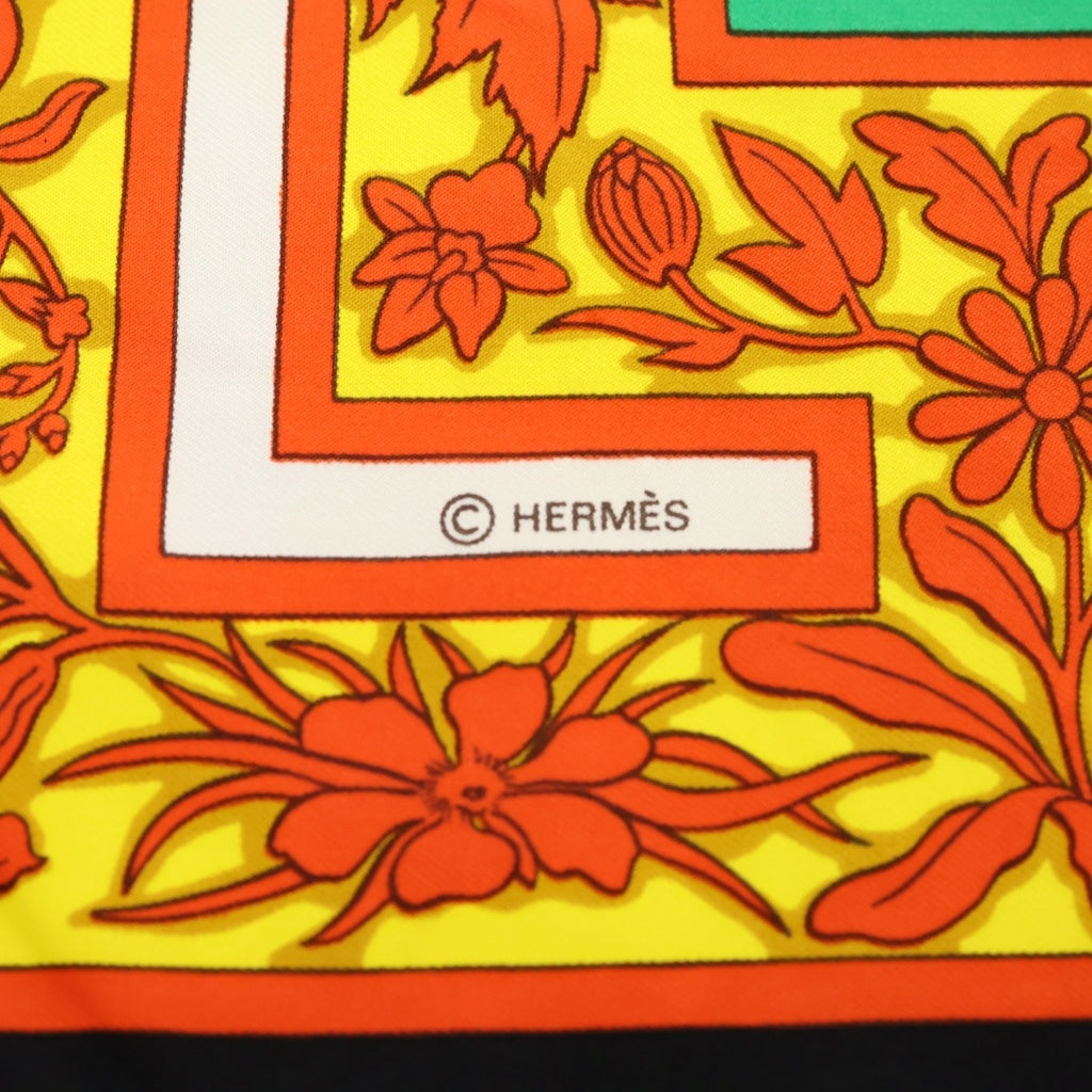 HERMES(エルメス) カレ90 joyaux de lete 夏の宝石 シルク スカーフ マルチカラー レディース