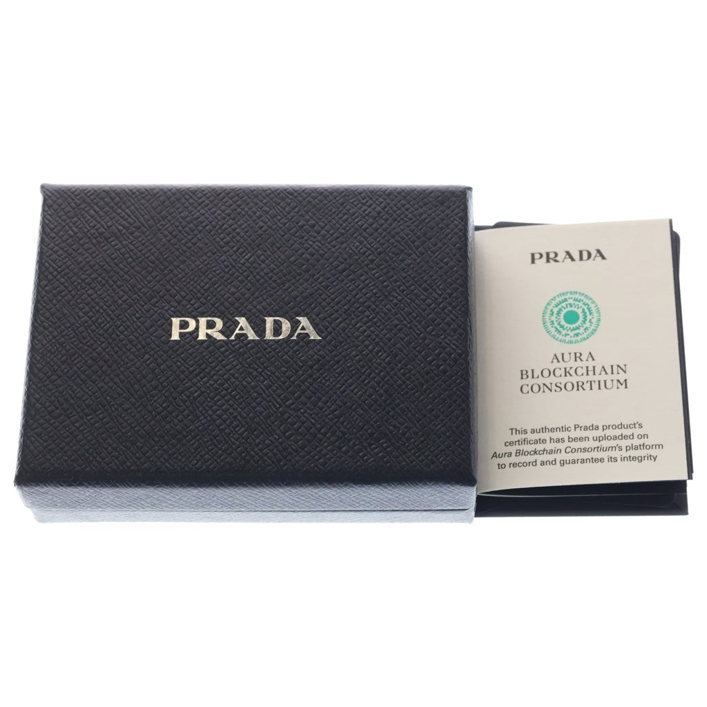 PRADA(プラダ) サフィアーノ レザー カードケース 名刺入れ 2MC122 ブラック