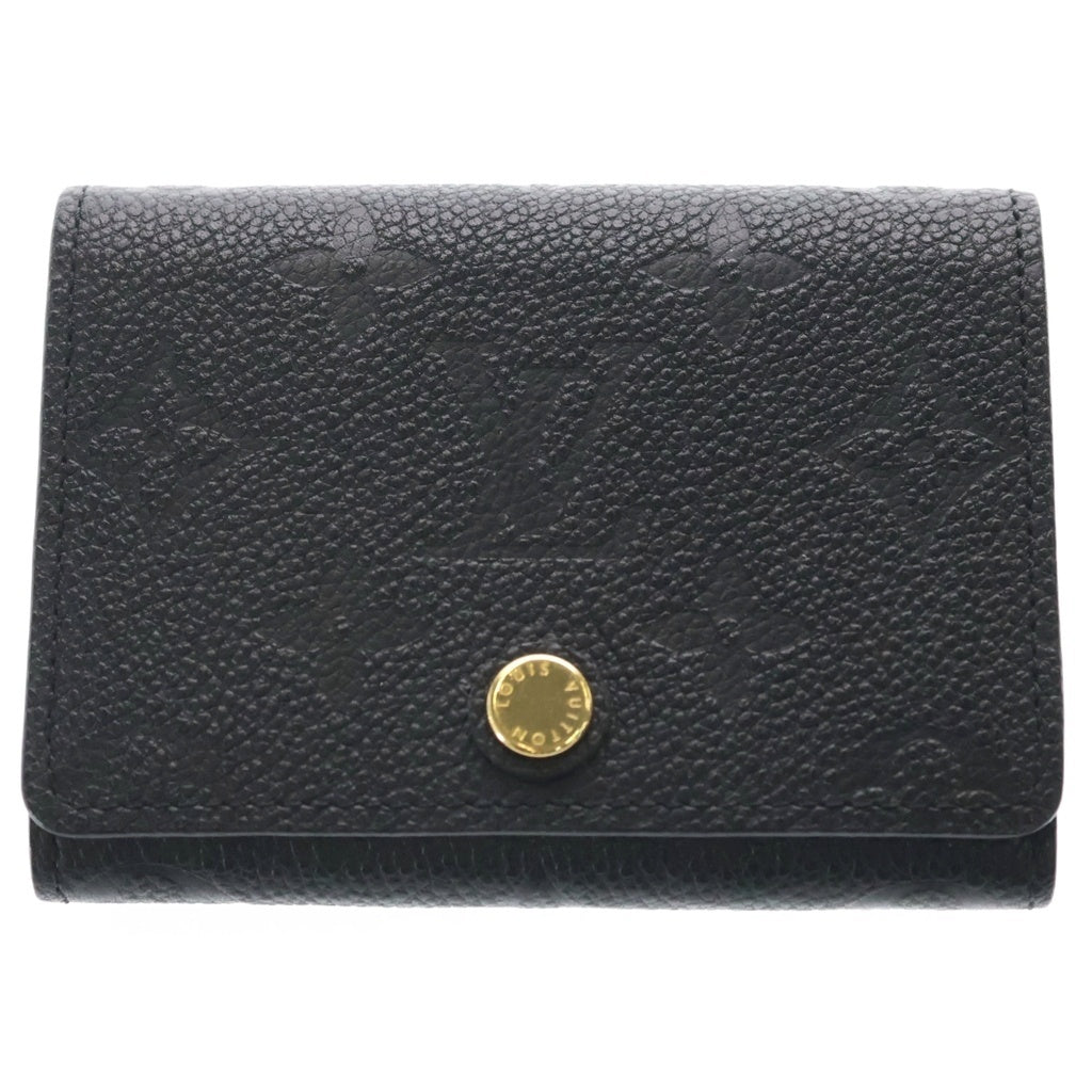 LOUIS VUITTON(ルイヴィトン) モノグラム アンプラント アンヴェロップ カルト ドゥヴィジット カードケース 名刺入れ ブラック M58456 レディース