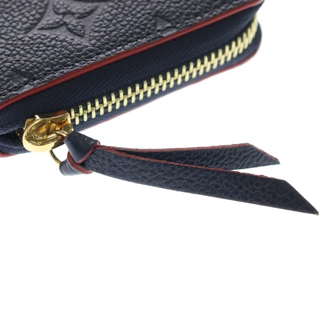 LOUIS VUITTON(ルイヴィトン) モノグラムアンプラント ポルトフォイユ・クレマンス ジッピーウォレット長財布 M69415 マリーヌルージュ レディース