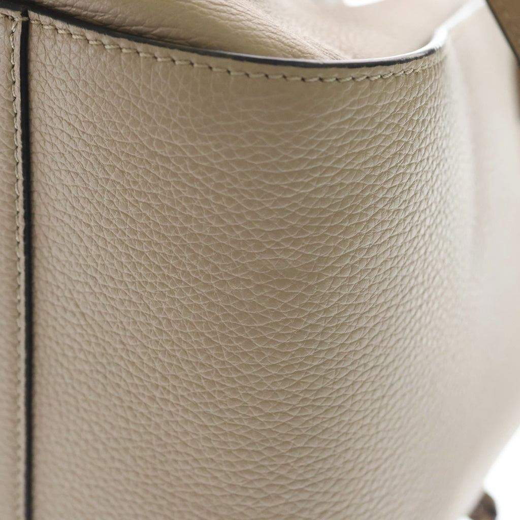 LOEWE(ロエベ) ハンモック スモール ショルダーバッグ ベージュ ブラウン レザー ゴールド金具 レディース