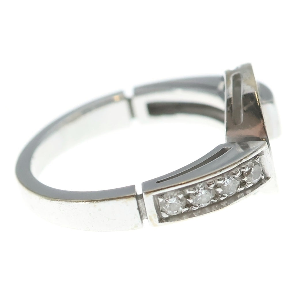 BVLGARI(ブルガリ) ブルガリブルガリ オープンワーク ダイヤ リング ホワイトゴールド 750WG #11