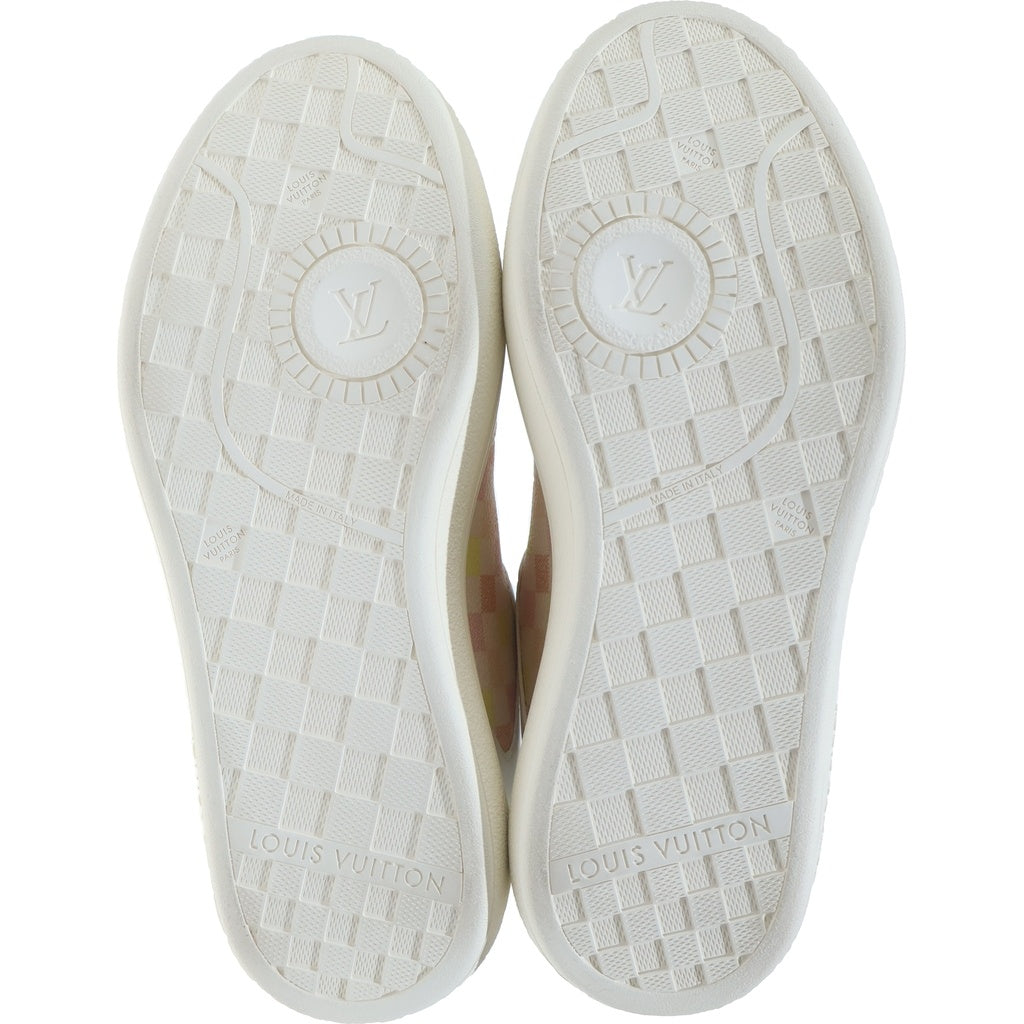LOUIS VUITTON(ルイヴィトン) LV Groovyスニーカー #37 ホワイト×マルチカラーMS0214 レディース
