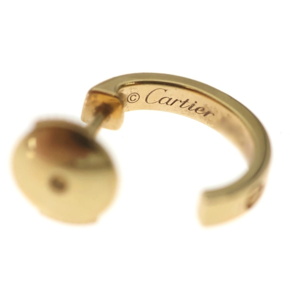 Cartier(カルティエ) ミニラブ フープピアス イエローゴールド Au750YG レディース
