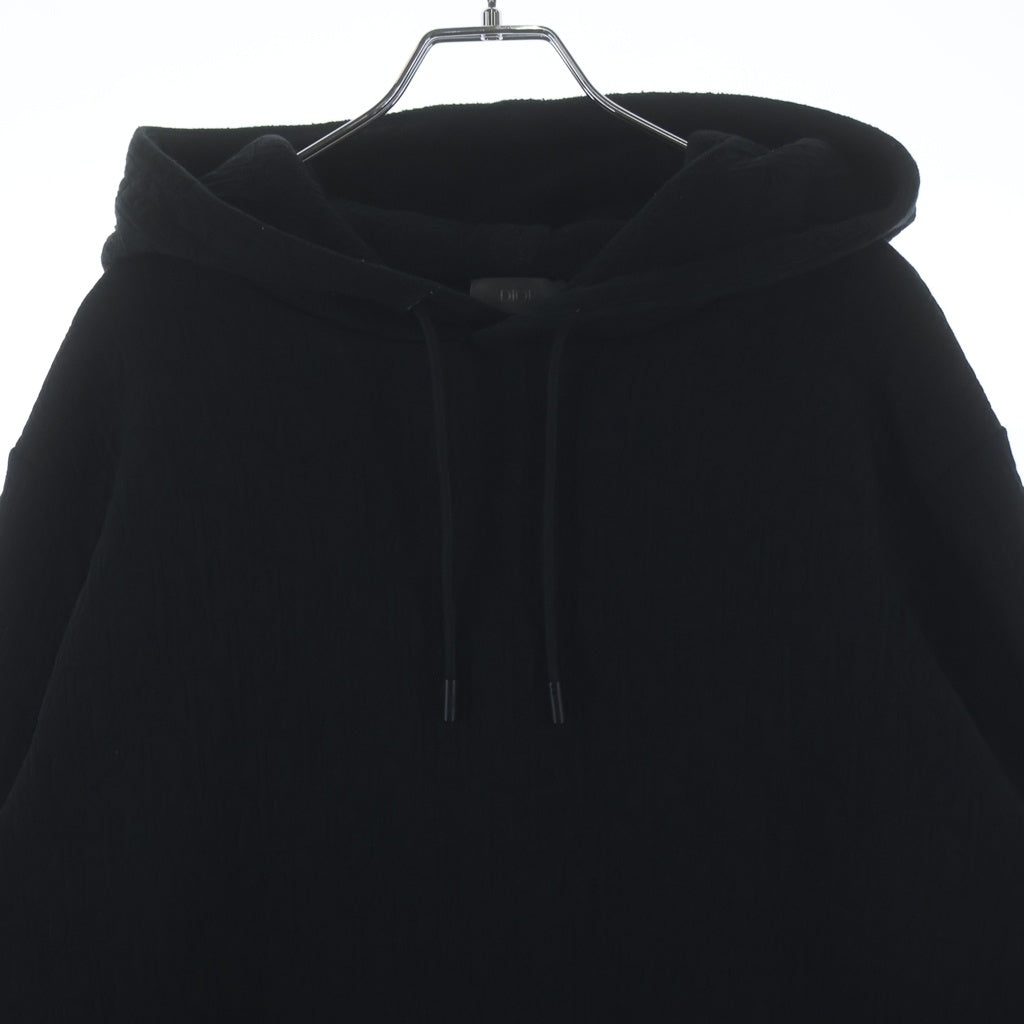 Christian Dior MONSIEUR(クリスチャンディオールムッシュ) オブリーク コットンフリース ブラック L