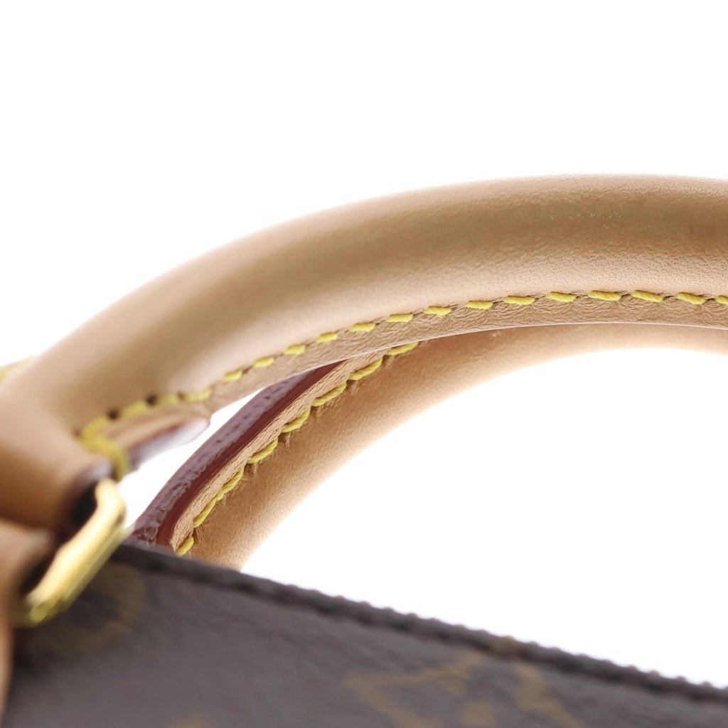 LOUIS VUITTON(ルイヴィトン) スピーディ バンドリエール20 2WAYバッグ ミニボストンバッグ ハンドバッグ ブラウン レザー×PVC M46594 ゴールド金具 レディース