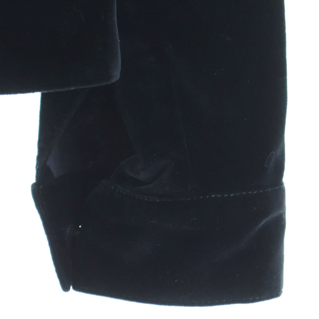 SAINT LAURENT PARIS(サンローランパリ) スタッズ ジャケット ブラック スエード #XS