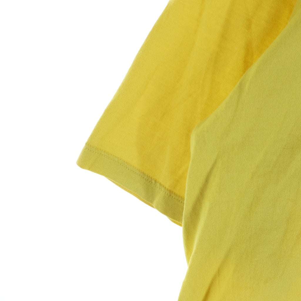 CELINE(セリーヌ) ロゴ Tシャツ イエロー #S