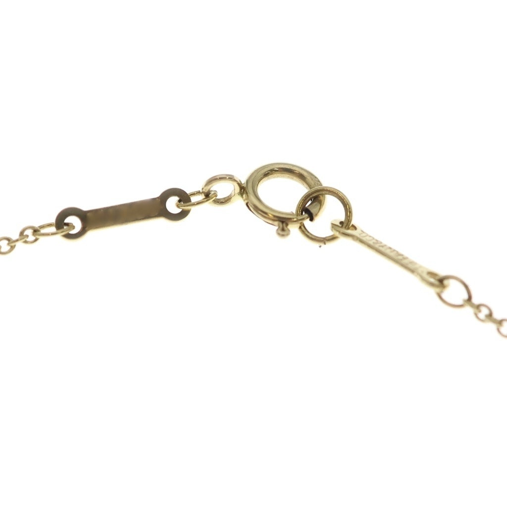 TIFFANY & Co.(ティファニー) エルサペレッティ バイザヤード 3Pダイヤモンド Au750 K18YG ネックレス イエローゴールド レディース