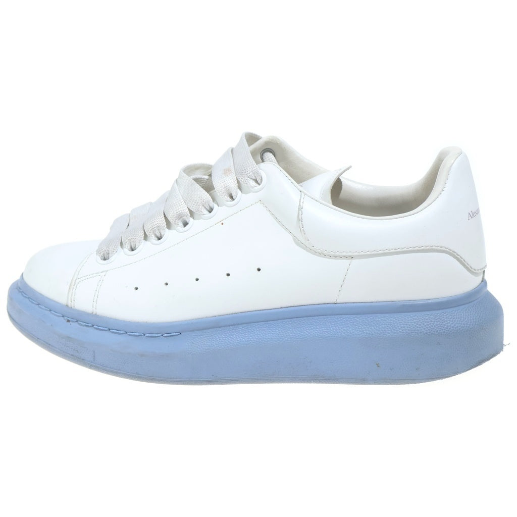 Alexander McQueen(アレキサンダーマックイーン) OVERSIZED SNEAKER オーバーサイズド スニーカー ローカット シューズ ホワイト/ライトブルー 553770 レディース
