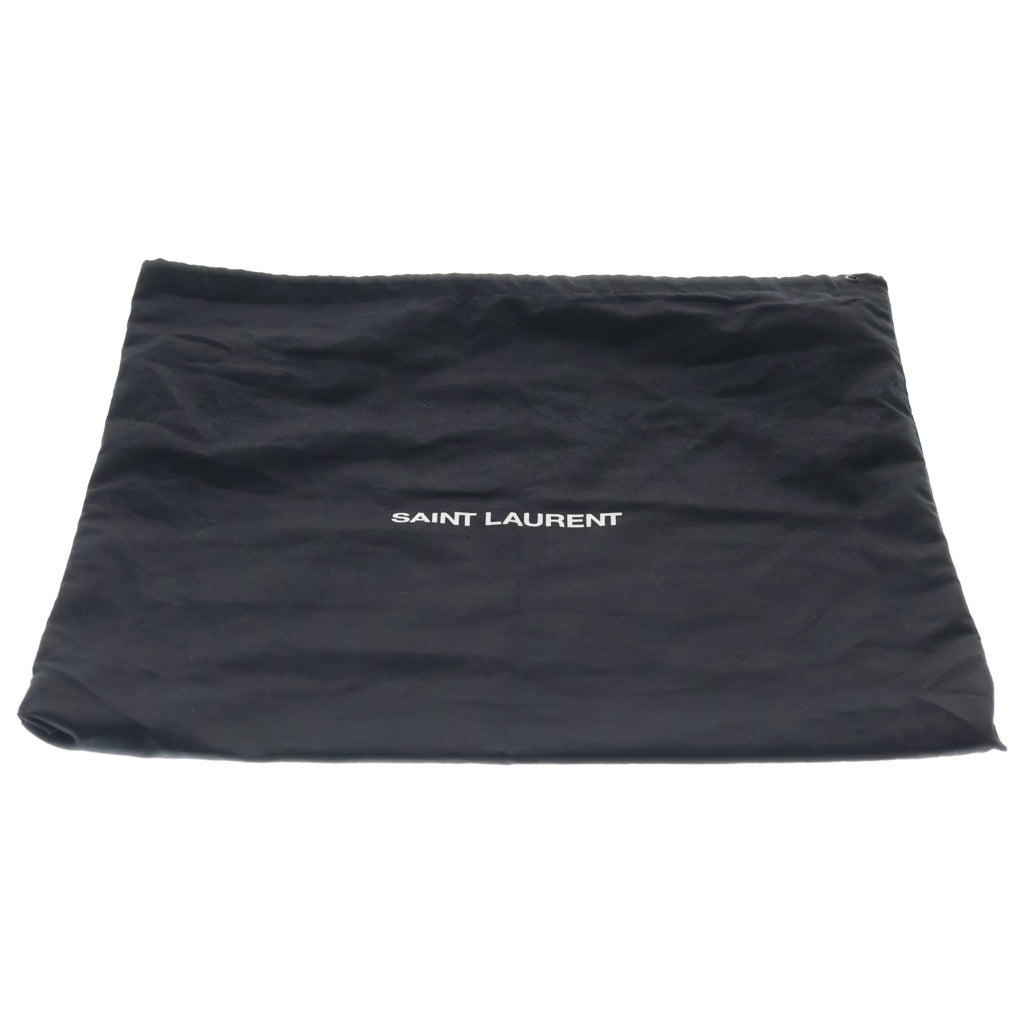 SAINT LAURENT PARIS(サンローランパリ) ニキ ミディアム チェーンショルダーバック ベージュ レザー 498894 シルバー金具 レディース