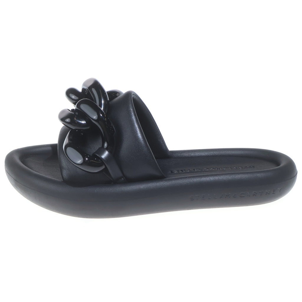 STELLA McCARTNEY(ステラマッカートニー) Chunky Chain Air Slides エアスライドサンダル チェーン ブラック レディース