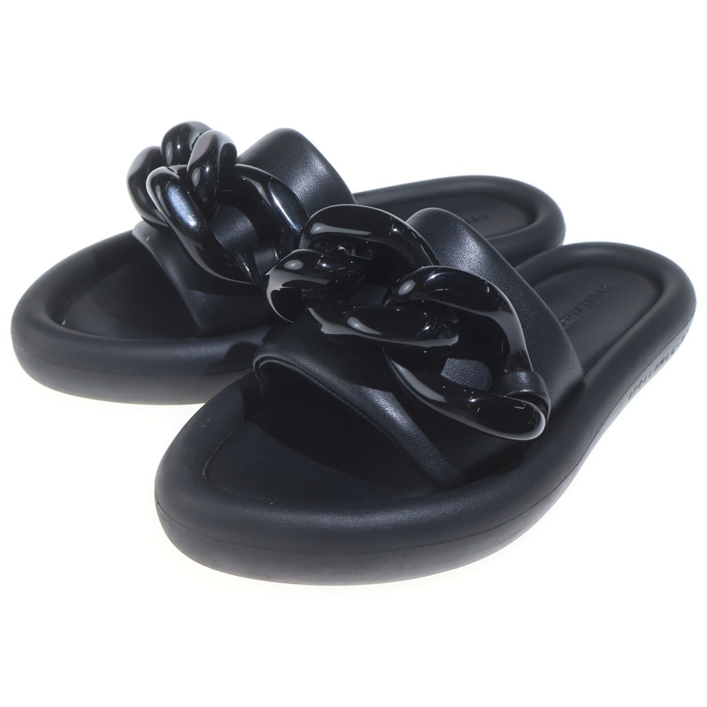 STELLA McCARTNEY(ステラマッカートニー) Chunky Chain Air Slides エアスライドサンダル チェーン ブラック レディース