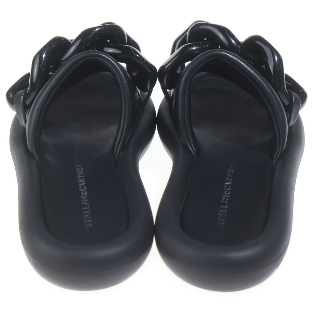 STELLA McCARTNEY(ステラマッカートニー) Chunky Chain Air Slides エアスライドサンダル チェーン ブラック レディース