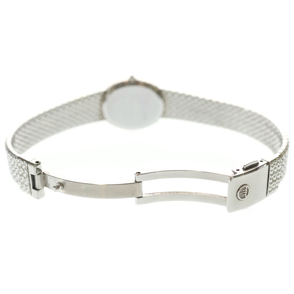 SEIKO(セイコー) クレドール ダイヤベゼル 11Pダイヤ SS/QZ ステンレス クォーツ クオーツ 腕時計 5A70-0AT0 ピンクシェル文字盤 レディース