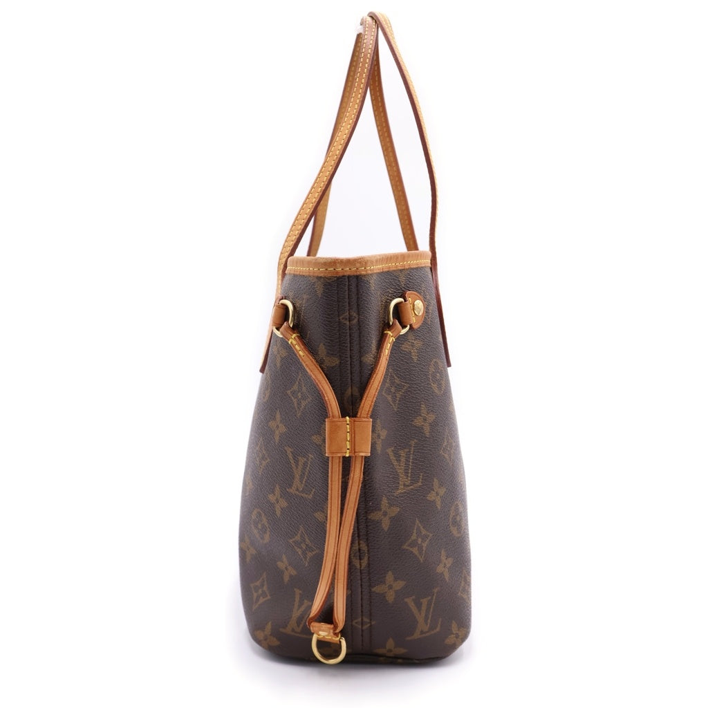 LOUIS VUITTON(ルイヴィトン) モノグラム ネヴァーフルPM ハンドバッグ トートバッグ ブラウン PVCレザー M40155 レディース