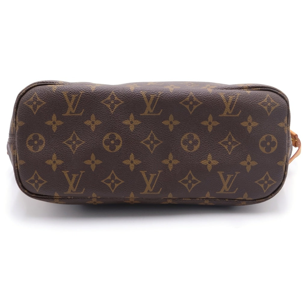 LOUIS VUITTON(ルイヴィトン) モノグラム ネヴァーフルPM ハンドバッグ トートバッグ ブラウン PVCレザー M40155 レディース