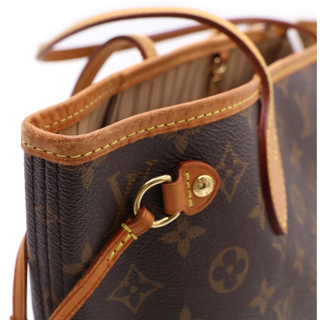 LOUIS VUITTON(ルイヴィトン) モノグラム ネヴァーフルPM ハンドバッグ トートバッグ ブラウン PVCレザー M40155 レディース