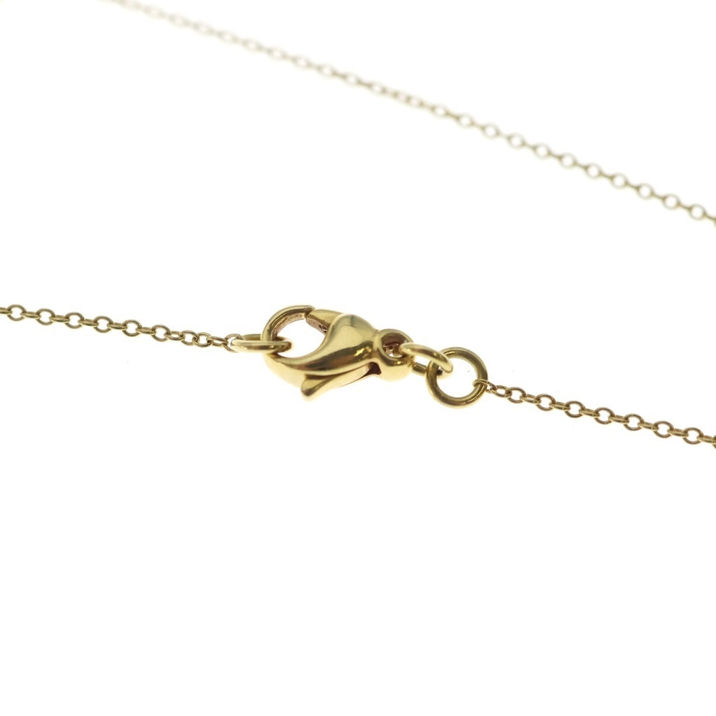 TIFFANY & Co.(ティファニー) メトロクロス ネックレス 750 イエローゴールド レディース