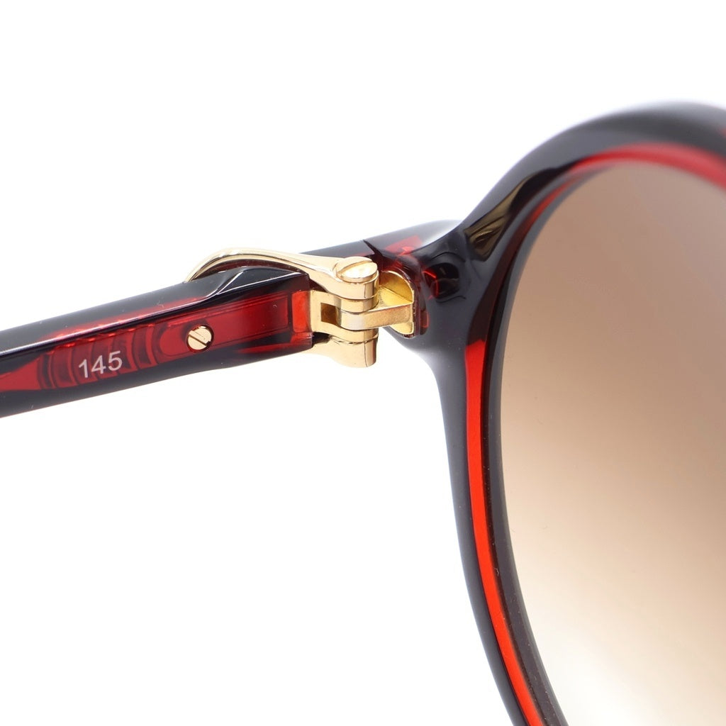 Cartier(カルティエ) C ドゥ カルティエ サングラス グラデーションレンズ ブラウン×ブラック CT0127SA レディース