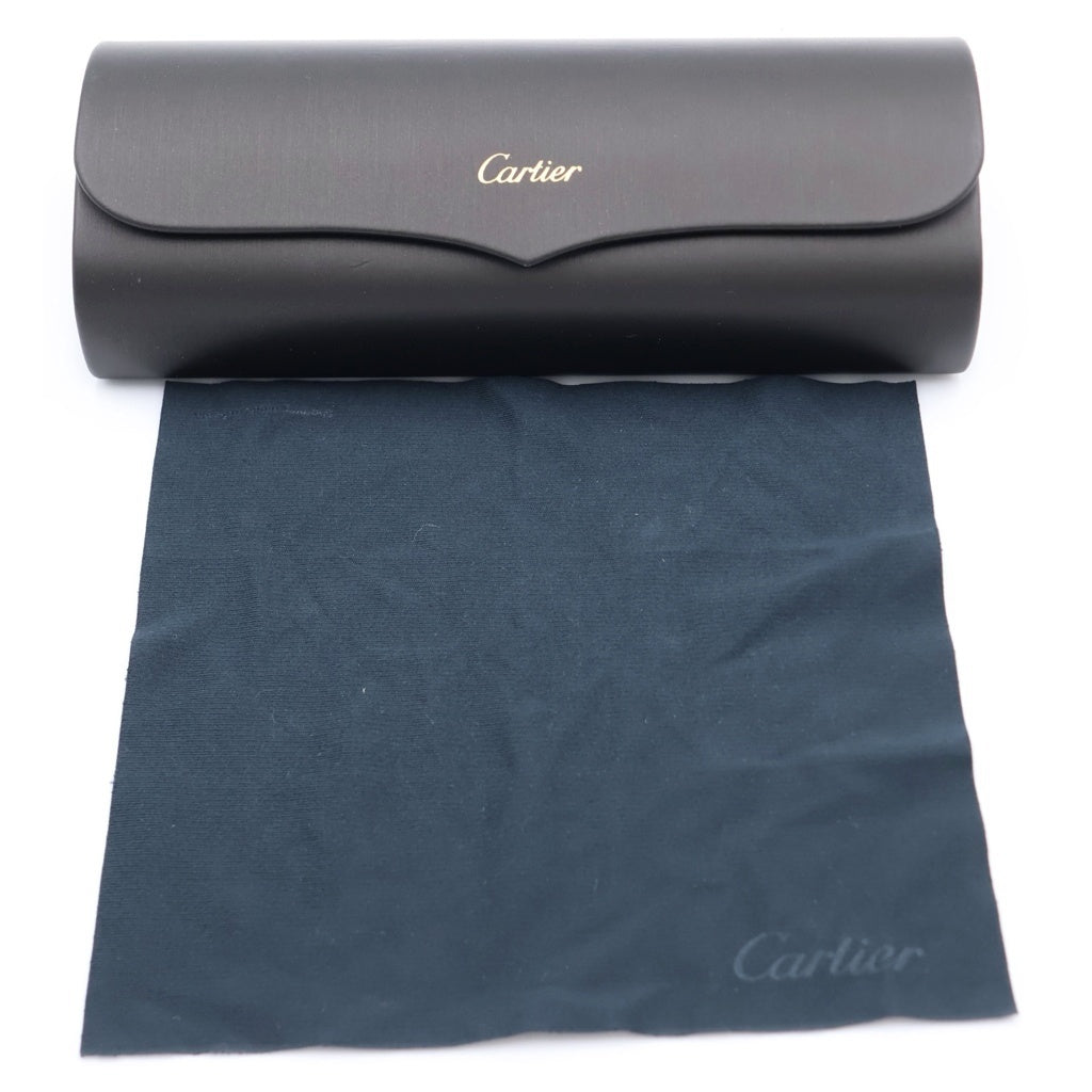 Cartier(カルティエ) C ドゥ カルティエ サングラス グラデーションレンズ ブラウン×ブラック CT0127SA レディース