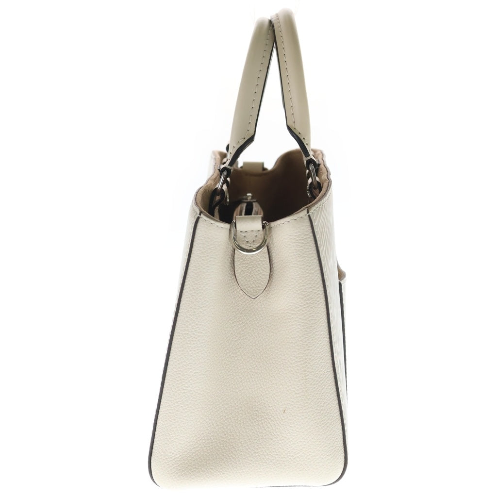 LOUIS VUITTON(ルイヴィトン) エピ マレルトートBB 2WAYバッグ ハンドバッグ ショルダーバッグ アイボリー×ブラウン レザー M20520 シルバー金具 レディース
