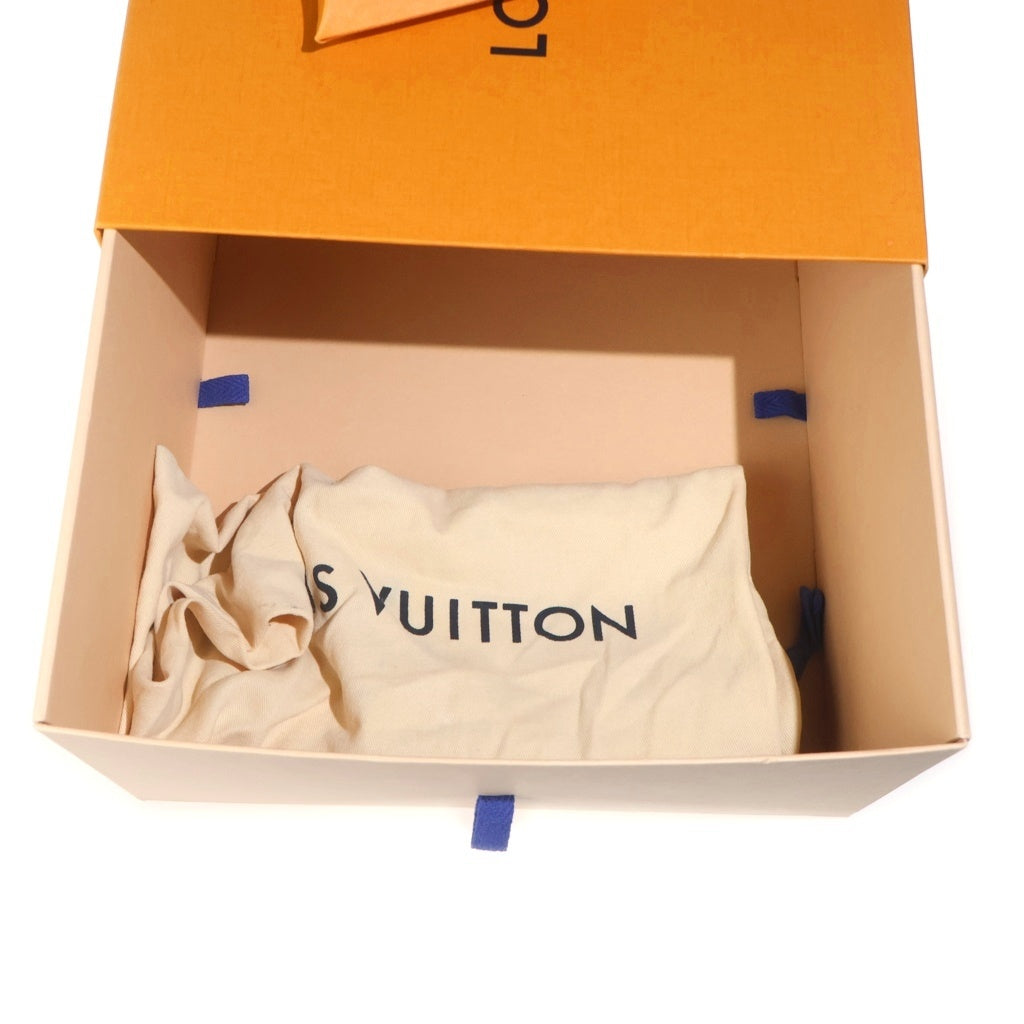 LOUIS VUITTON(ルイヴィトン) モノグラムキャンバス ランアウェイライン ローカットスニーカー ホワイト レザー #37 1A4XNN レディース