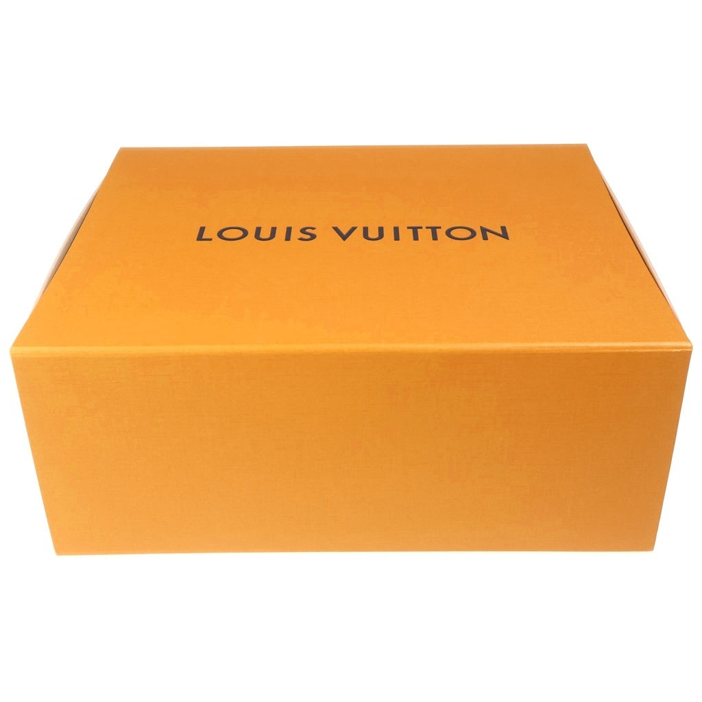 LOUIS VUITTON(ルイヴィトン) モノグラムキャンバス ランアウェイライン ローカットスニーカー ホワイト レザー #37 1A4XNN レディース