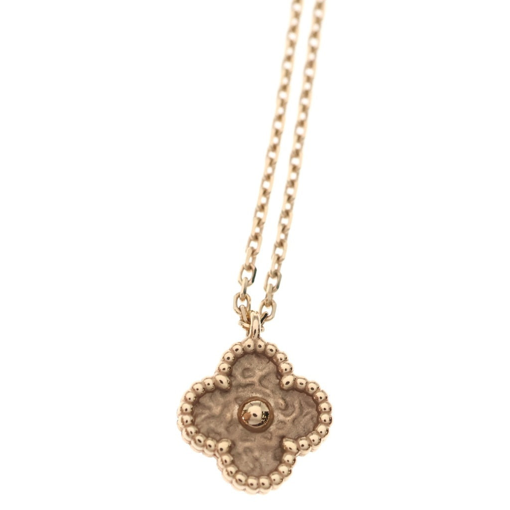 Van Cleef & Arpels(ヴァンクリーフアンドアーペル) スウィートアルハンブラ ネックレス K18PG ピンクゴールド VCAR08DF00 レディース
