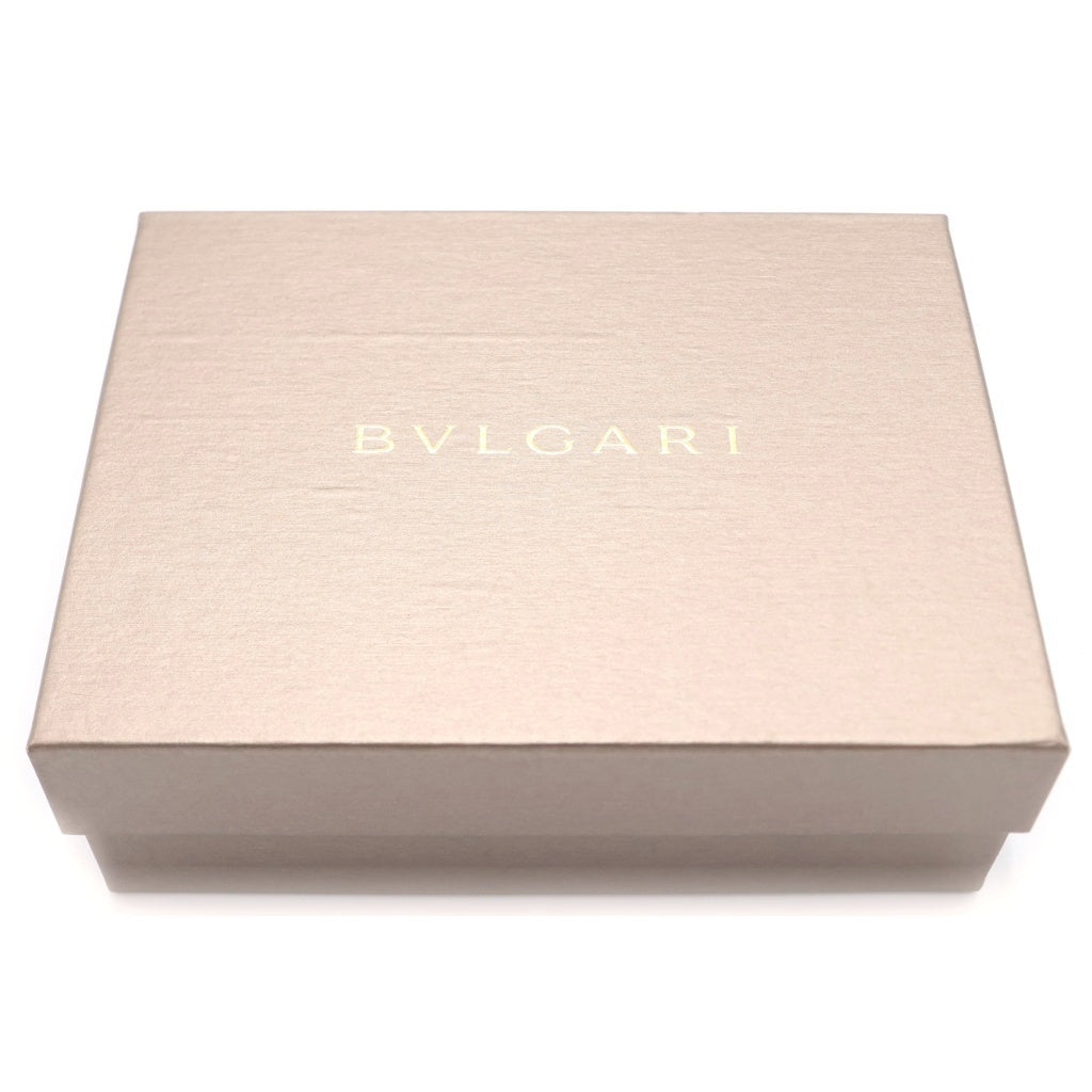 BVLGARI(ブルガリ) セルペンティ カルングスキン メタリック 二つ折り財布 コンパクトウォレット ベージュ 291331 レディース