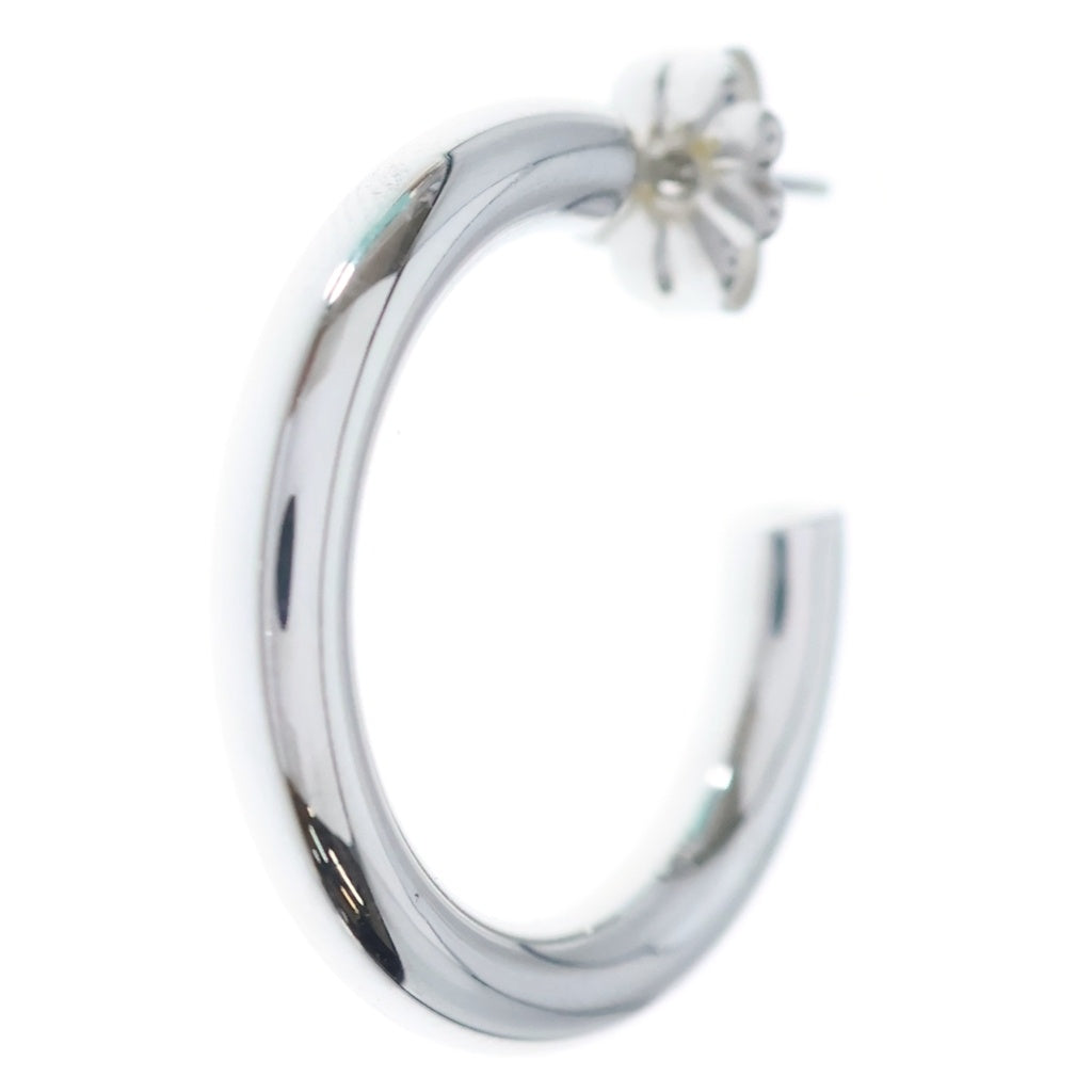 TIFFANY & Co.(ティファニー) フープ ピアス 750WG ホワイトゴールド レディース