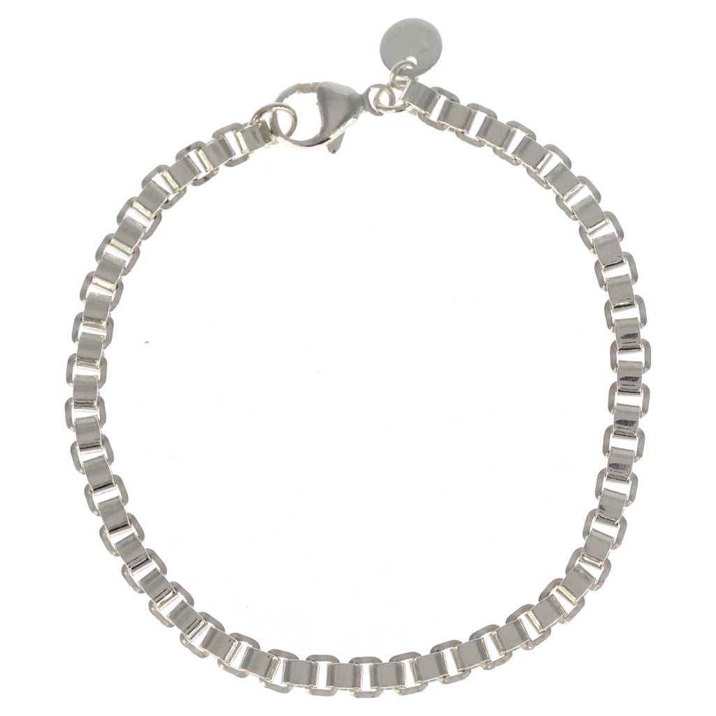 TIFFANY & Co.(ティファニー) ベネチアン ブレスレット チェーン シルバー SV925 レディース