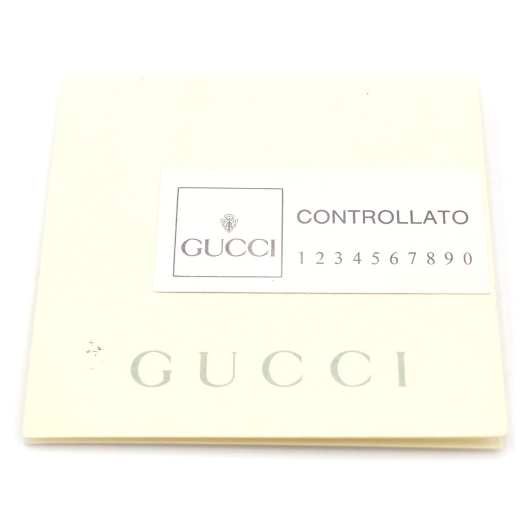 GUCCI(グッチ) バンブー ターンロック ショルダーバック ブラウン レザー レディース