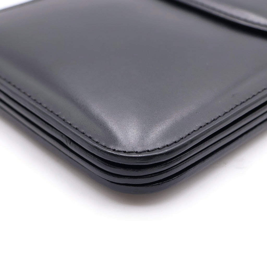 Maison Martin Margiela(メゾンマルタンマルジェラ) ライン11 クロスボディバッグ ショルダーバッグ ミニバッグ ブラック レザー S35WG0159