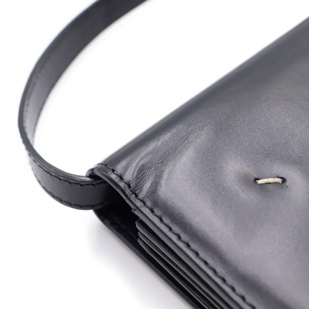 Maison Martin Margiela(メゾンマルタンマルジェラ) ライン11 クロスボディバッグ ショルダーバッグ ミニバッグ ブラック レザー S35WG0159