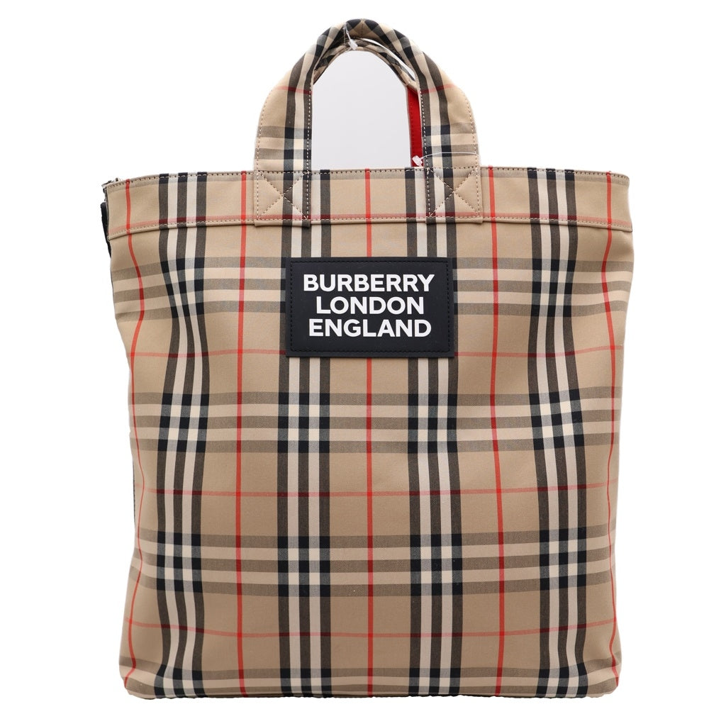BURBERRY(バーバリー) ヴィンテージチェック 2WAYトートバッグ ハンドバッグ ショルダーバッグ アーカイブベージュ 8017740 レディース