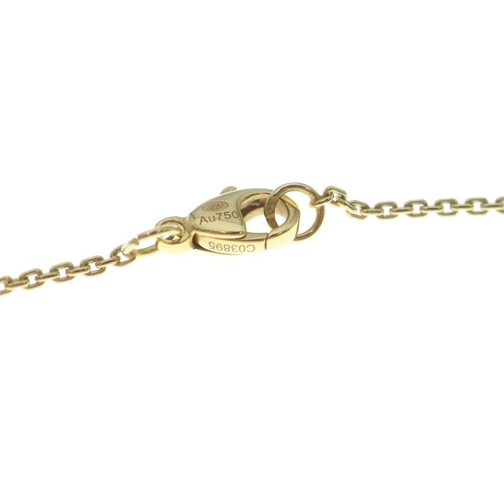 LOUIS VUITTON(ルイヴィトン) パンダンティフPM ブロッサム オニキス ダイヤ ネックレス K18YG イエローゴールド/ブラック Q93758 レディース