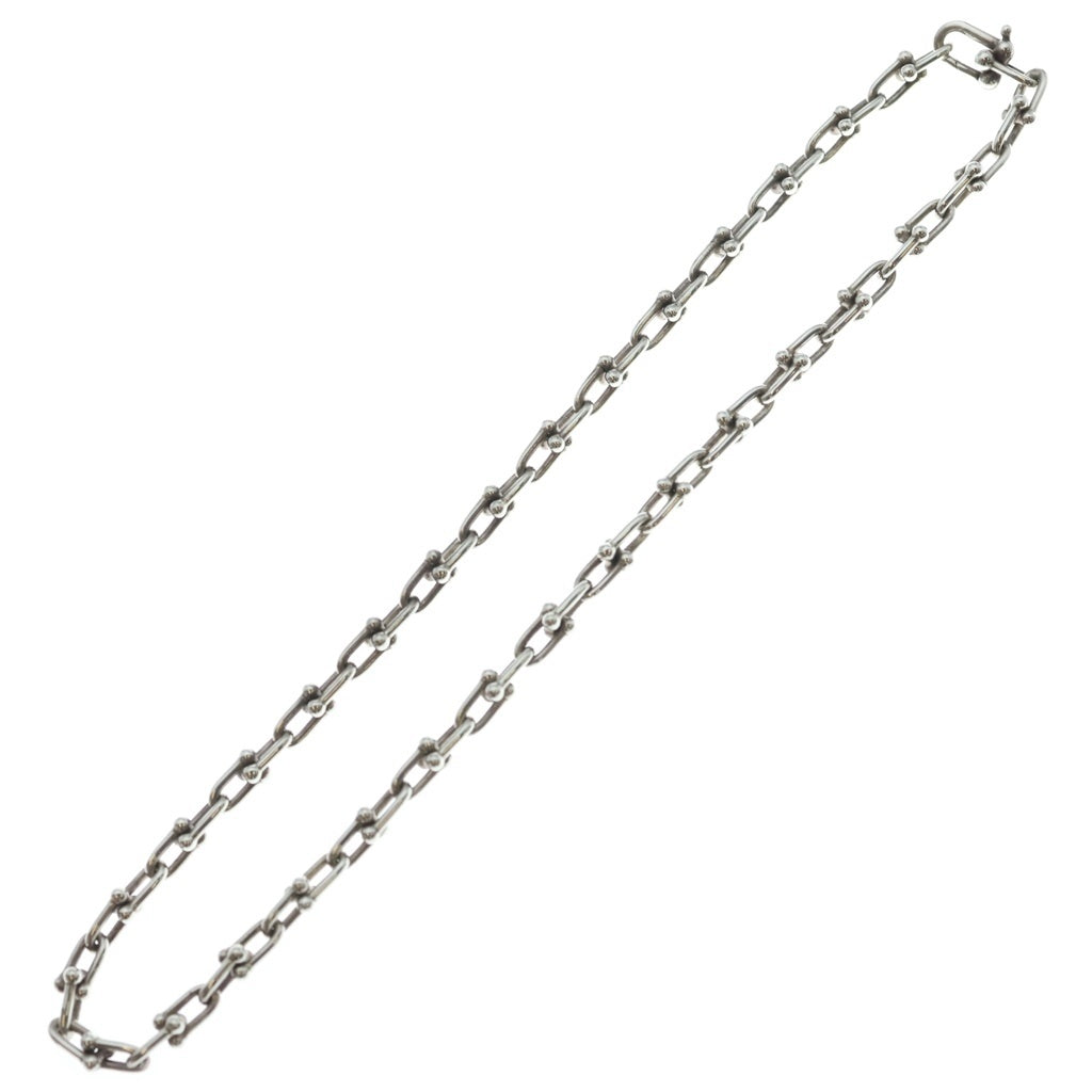 TIFFANY & Co.(ティファニー) TIFFANY & CO. ハードウェア ネックレス マイクロ リンク SV925 シルバー レディース