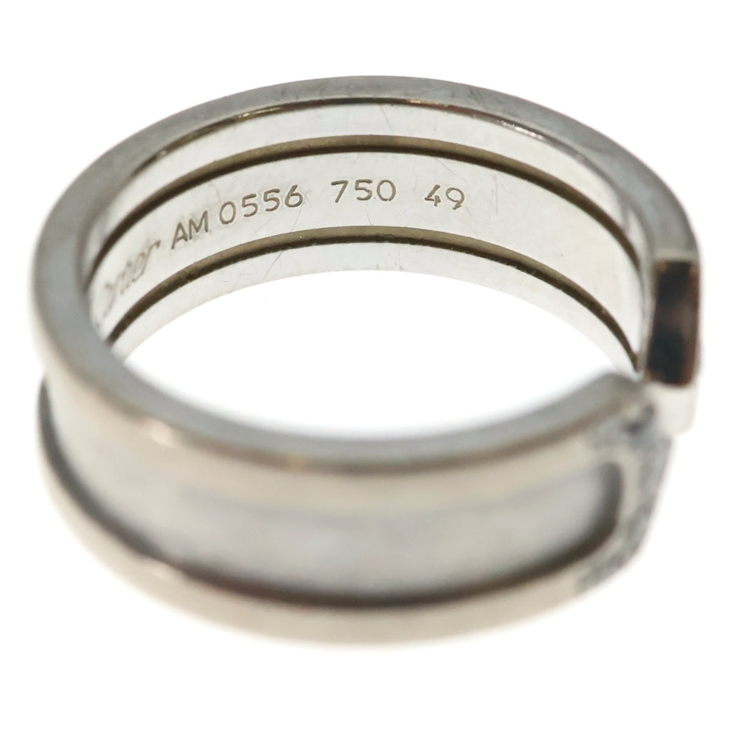 Cartier(カルティエ) C2リング メレダイヤ ホワイトゴールド Au750WG #49