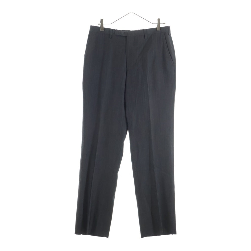 BURBERRY BLACK LABEL(バーバリー ブラックレーベル) ストライプ柄 3ピース セットアップ スーツ 3Bテーラードジャケット スラックス パンツ ベスト グレー BMD36-513-06