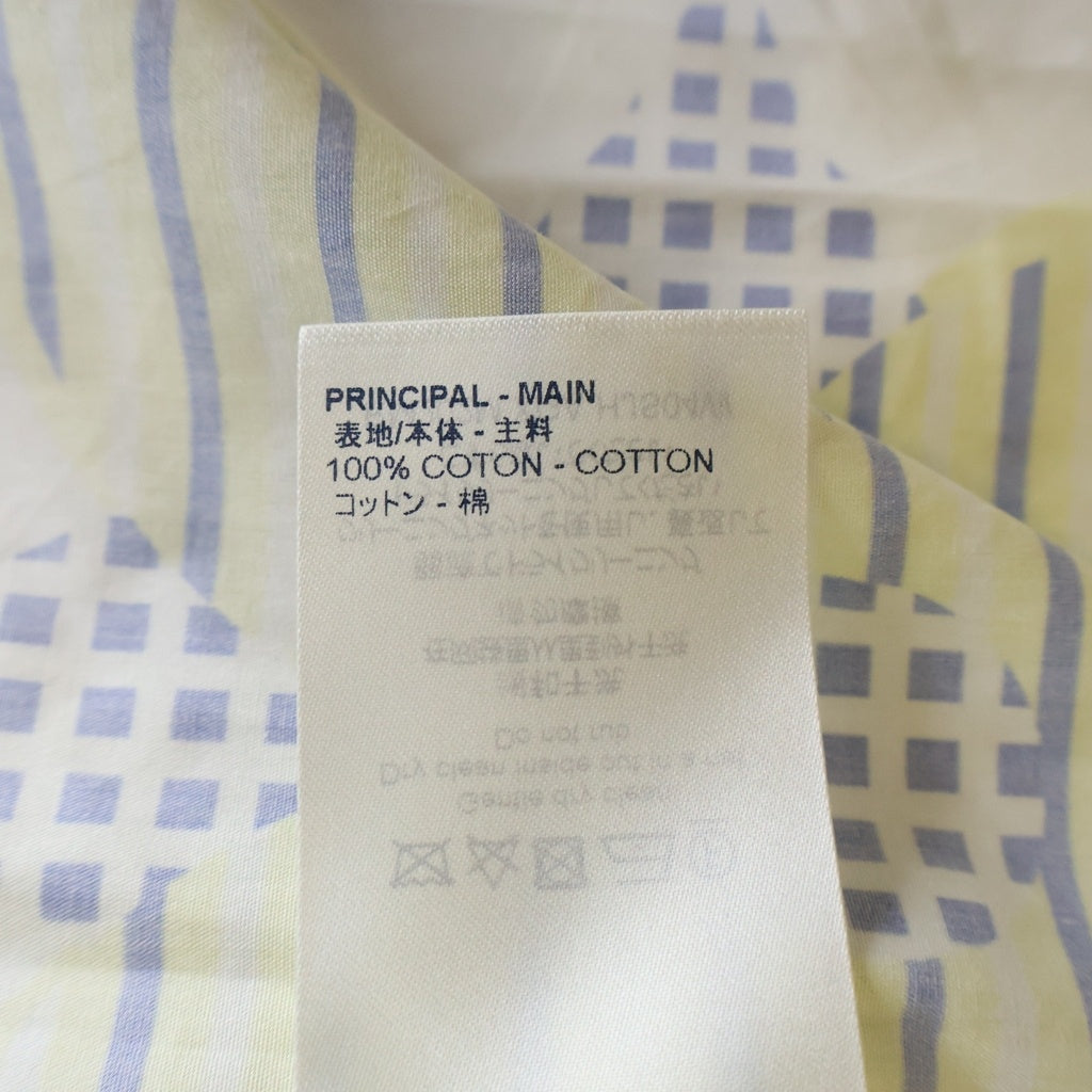 LOUIS VUITTON(ルイヴィトン) モノグラムマルチカラー ハワイアンフィットシャツ ホワイト×マルチカラー #L HJS04W